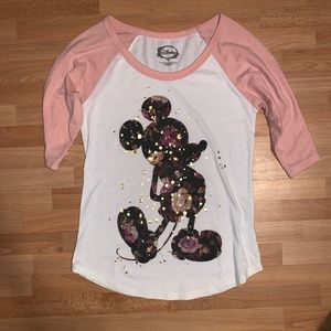 Mickey Mouse Baseball Tee
